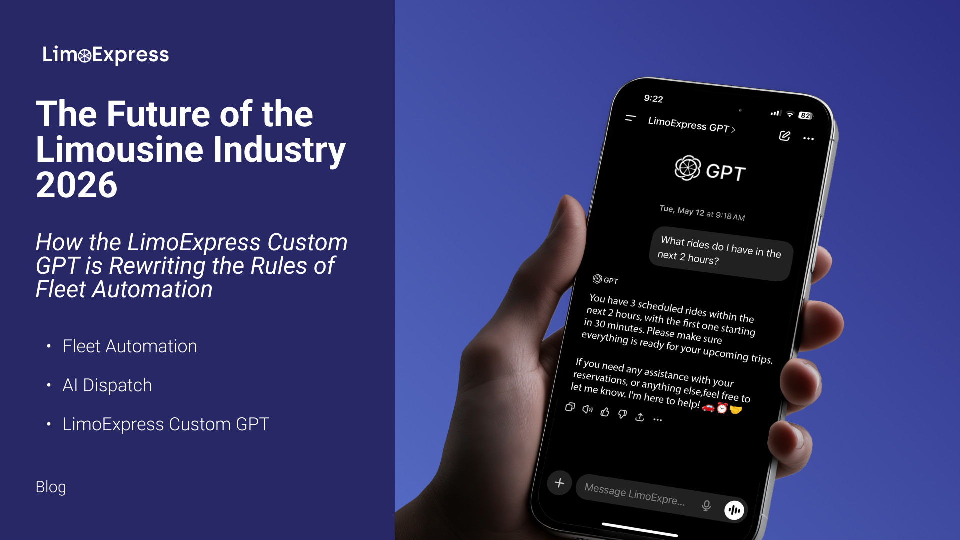 The Future of the Limousine Industry 2026: How the LimoExpress Custom GPT is Rewriting the Rules of Fleet Automation
